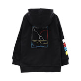 felpa con zip bambino/ragazzo